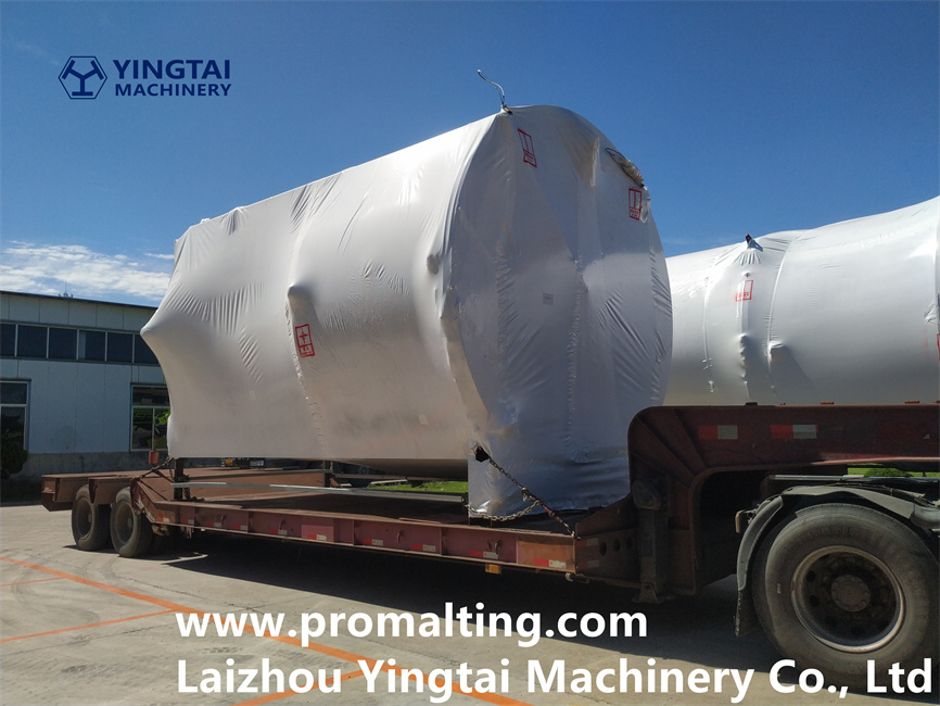 10Ton drum malting equipment shipped to Canada 2_副本