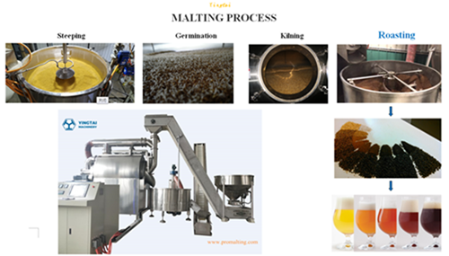 200kg/batch Drum Roasting System|Specialty Malt Maker|Craft Beer & Brewing