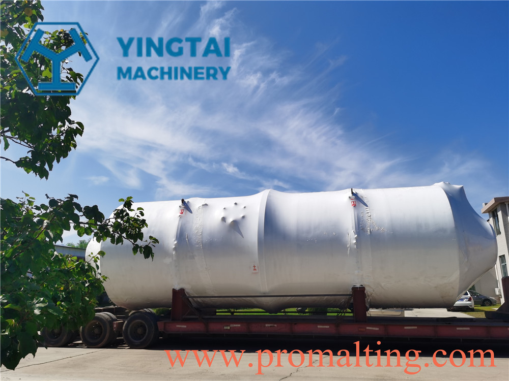 Shipping Pictures of French 10Ton Drum Malting Equipment