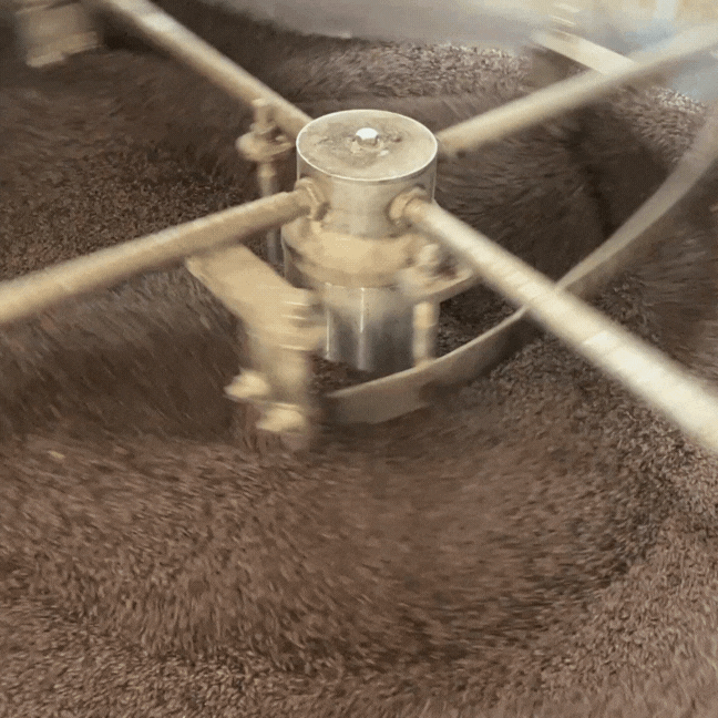 High Automatic Malt Roasting System for A Spectrum of Special Malts, Coffee Beans and Nuts
