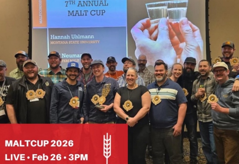 2026 Malt Cup - The Only Competition for Maltsters. An offering of the NA Craft Maltsters Guild